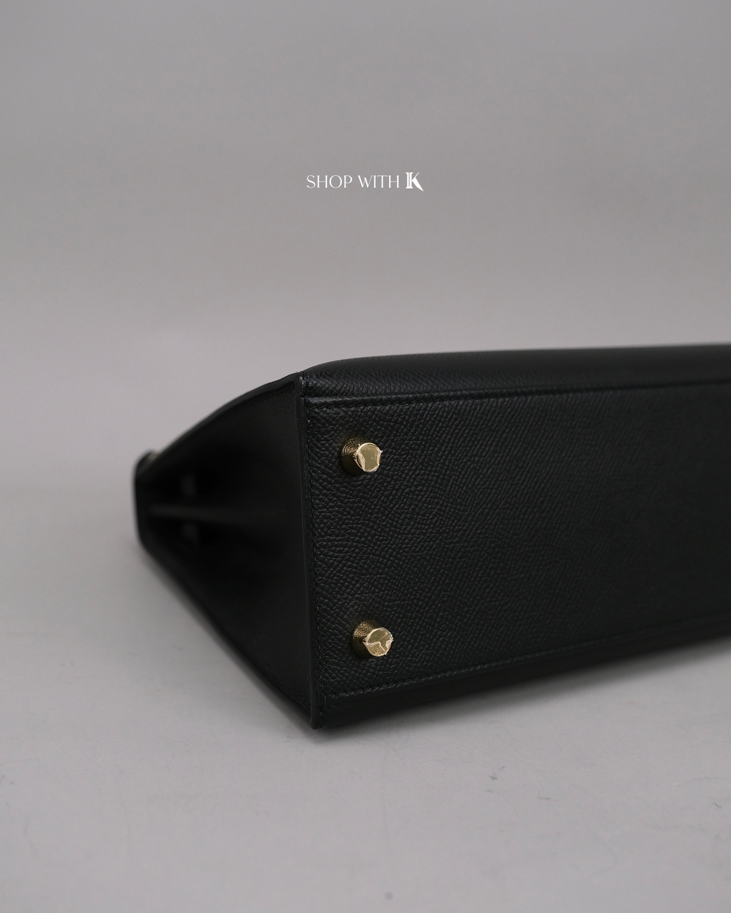 Hermes Kelly 25 Noir GHW