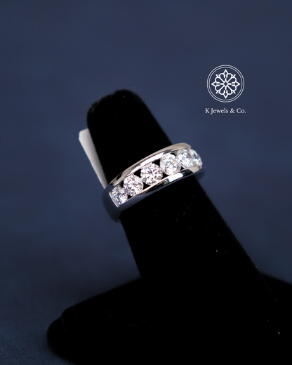 Half Eternity Diamond Ring
