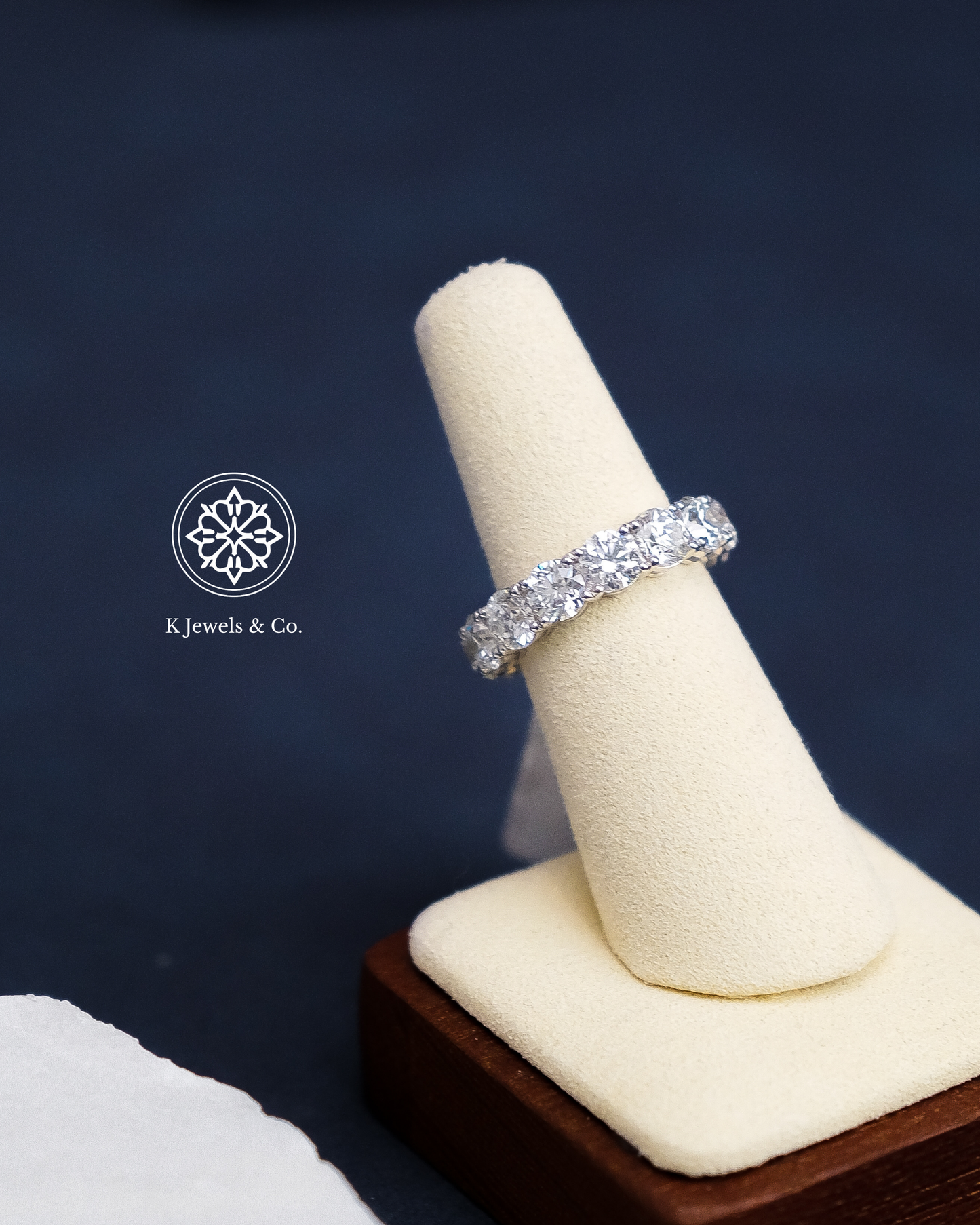 7ct Eternity Ring w/ GIA