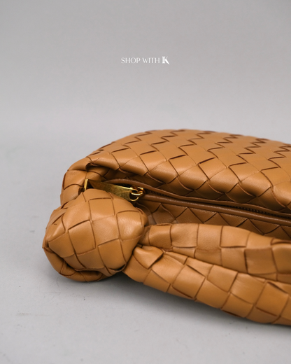 Bottega Veneta Mini Jodie Caramel