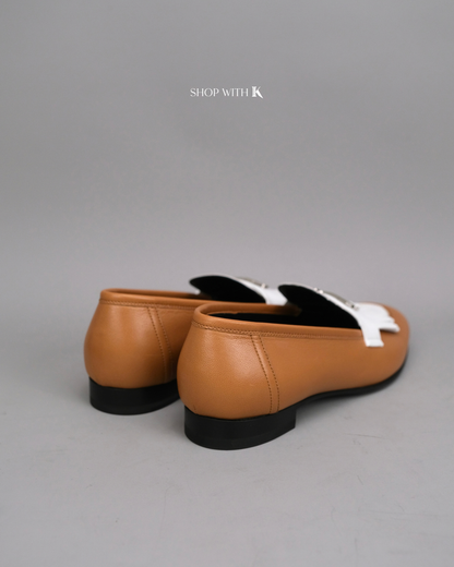 Hermes Royal Loafer White/Brown