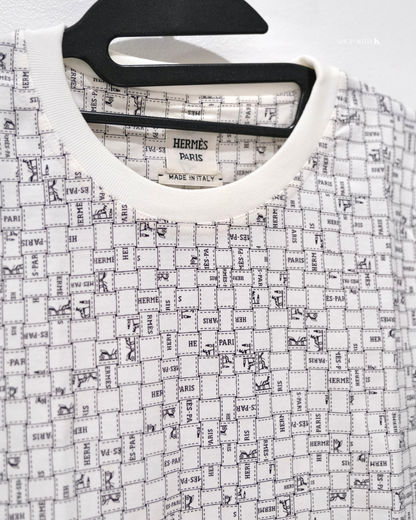 Hermes Bolduc Au Carre Micro T-shirt