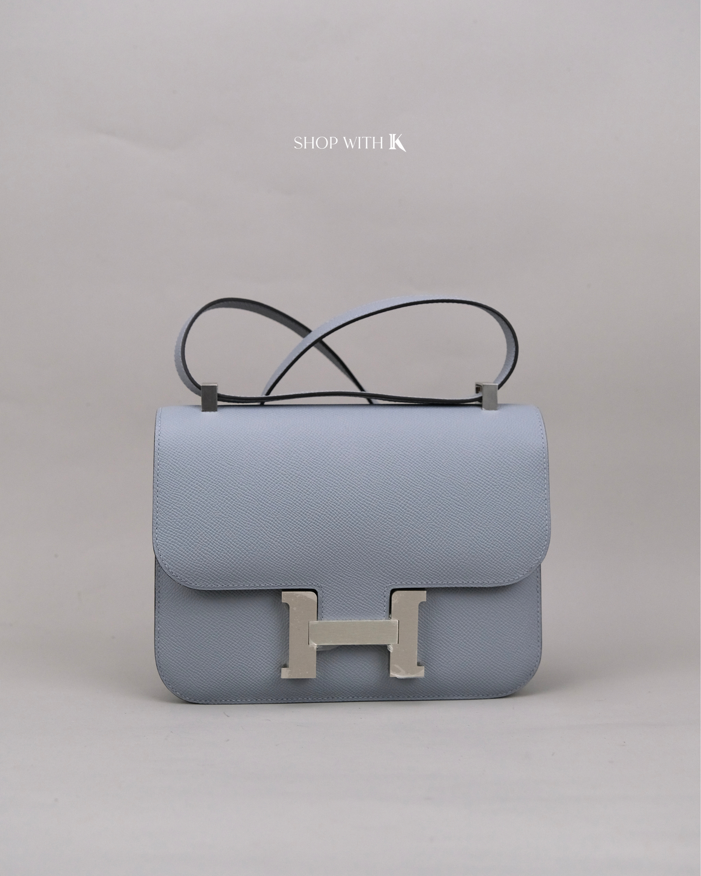 Hermes Constance 24 Gris Pantin PHW