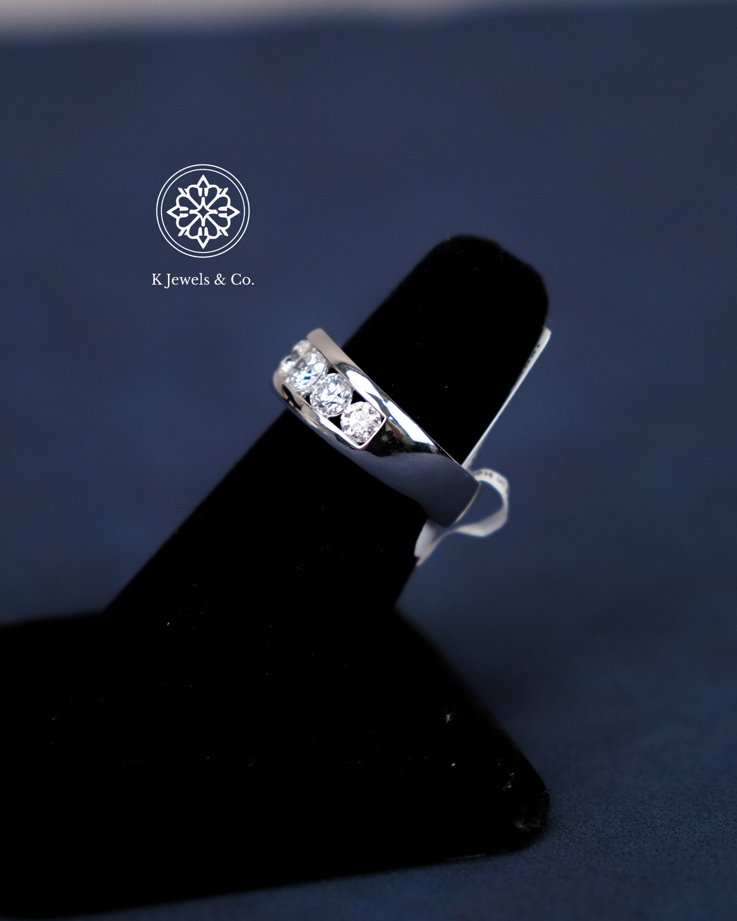 Half Eternity Diamond Ring