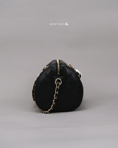 Chanel 25P Bowling Bag CGHW