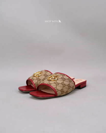 Gucci Slides Red