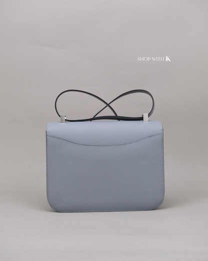Hermes Constance 24 Gris Pantin PHW