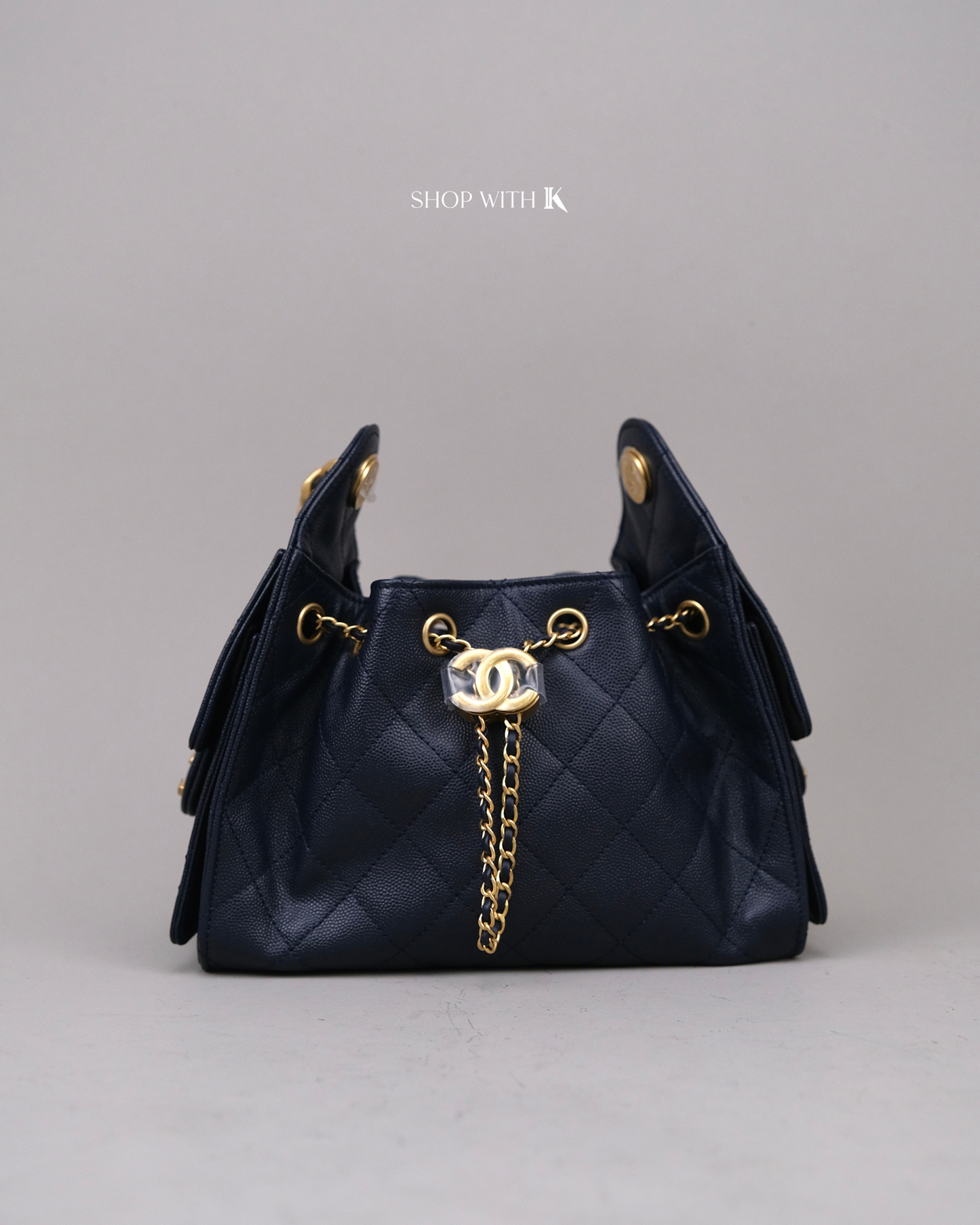 Chanel 25 Mini Midnight Blue