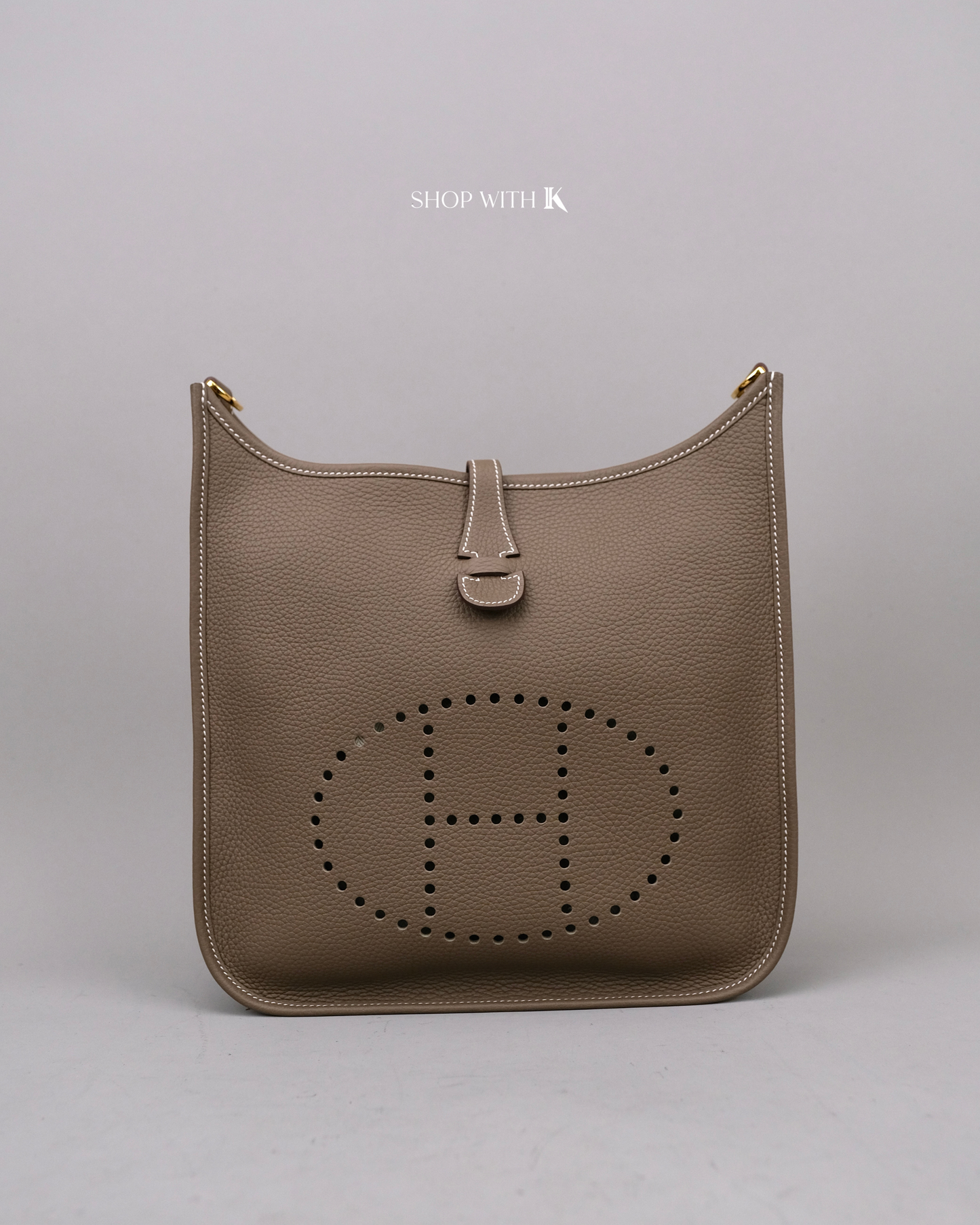 Hermes Evelyne 29 Etoupe GHW
