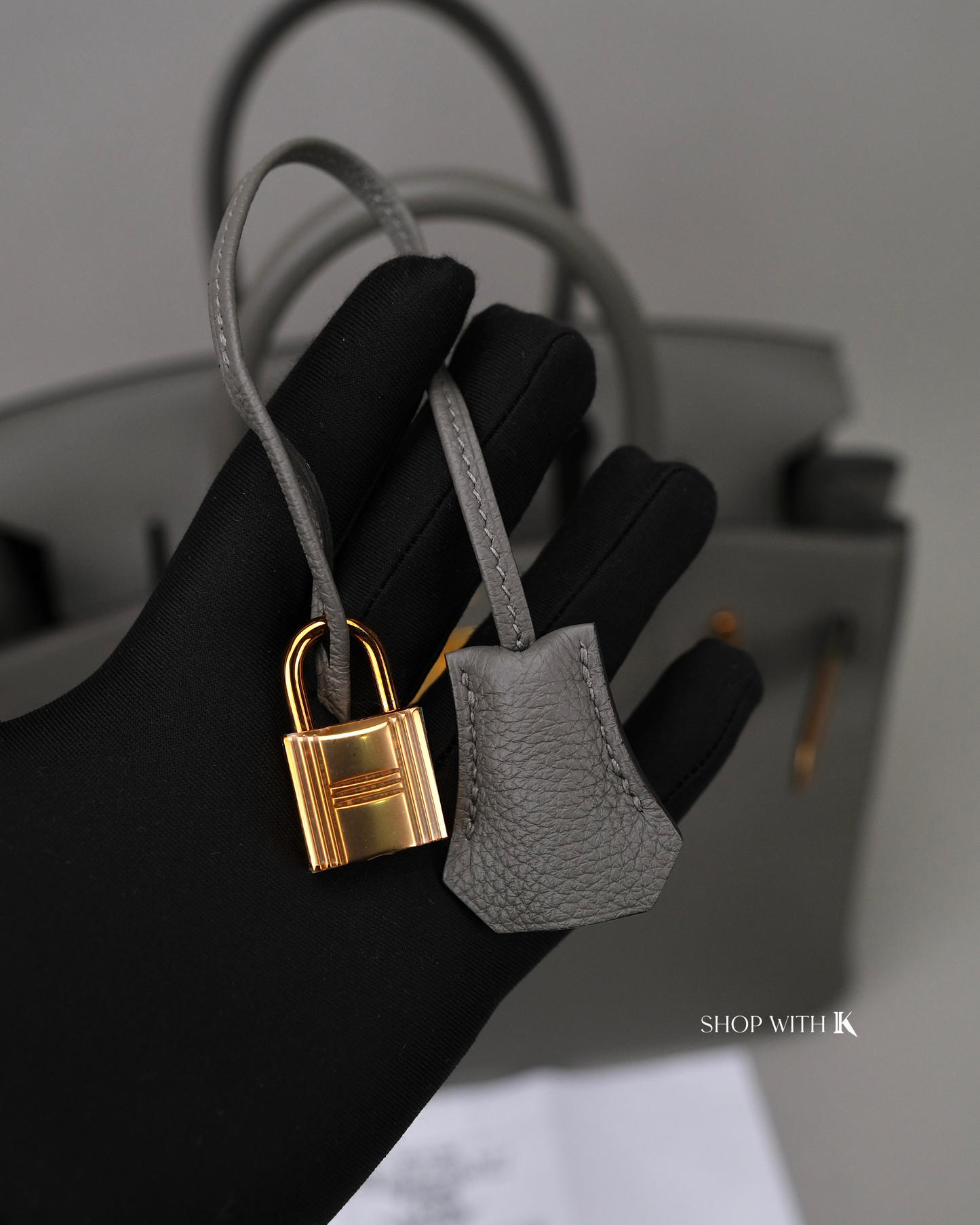 Hermes Birkin 30 Gris Meyer GHW