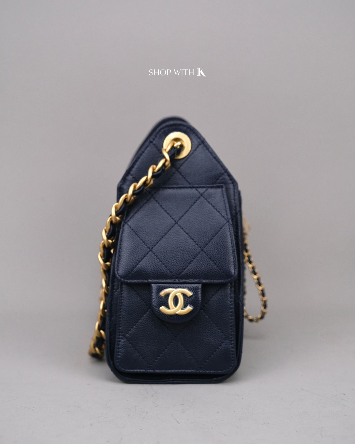 Chanel 25 Mini Midnight Blue