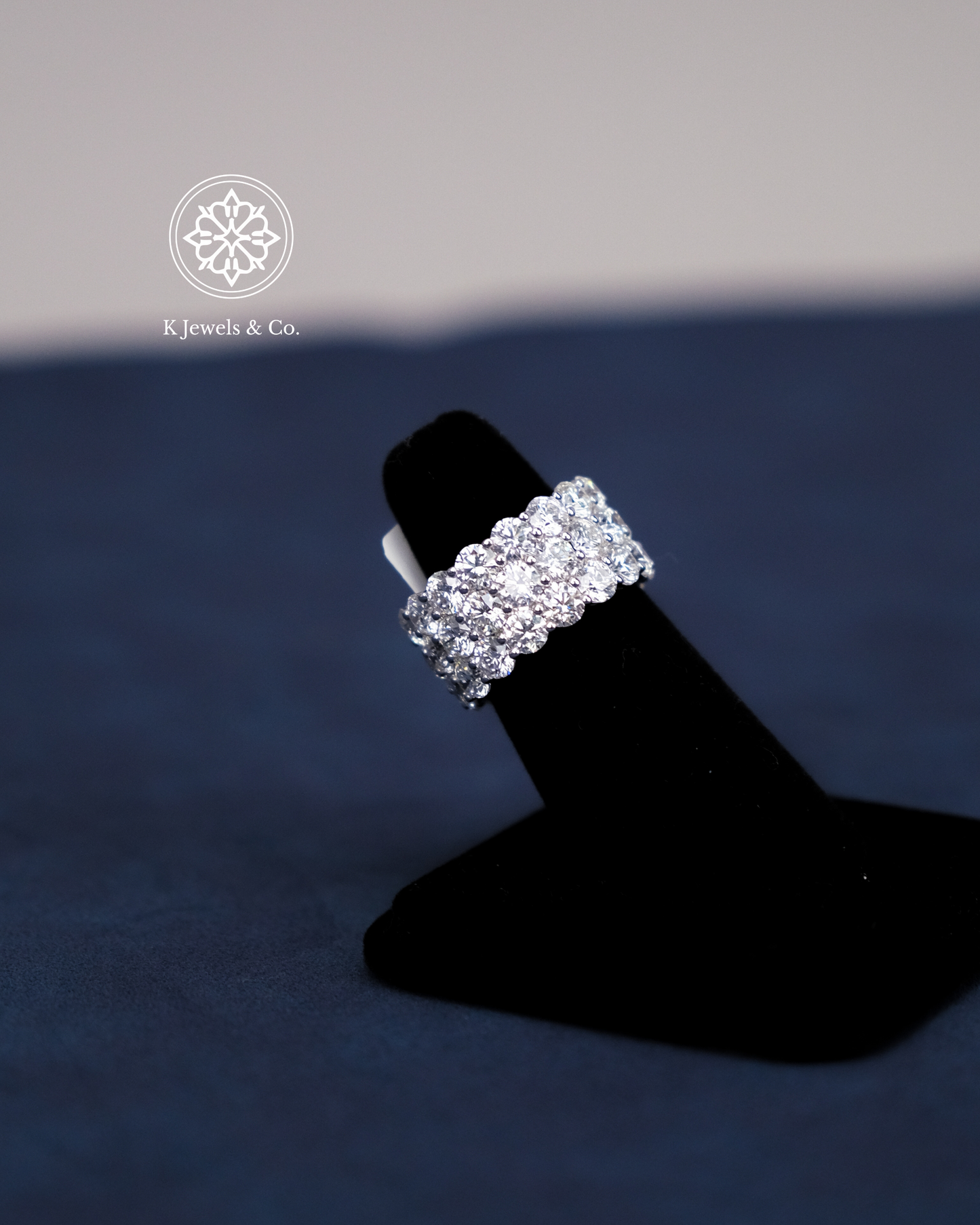 Three Layer Cocktail Ring