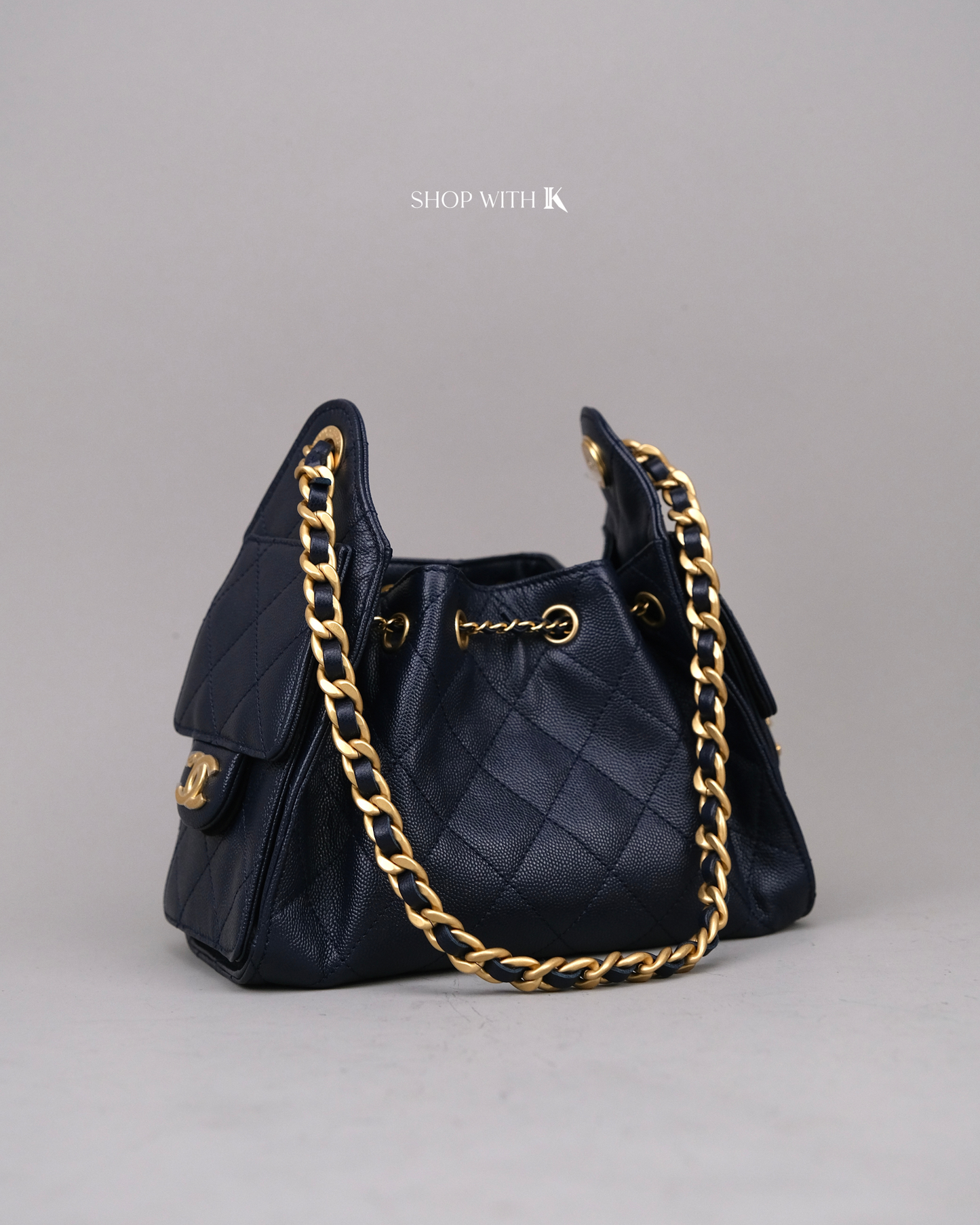 Chanel 25 Mini Midnight Blue