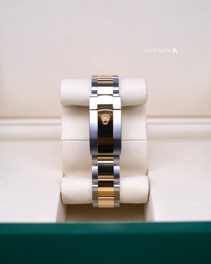 Rolex Datejust Steel and Gold Black Dial - 36mm