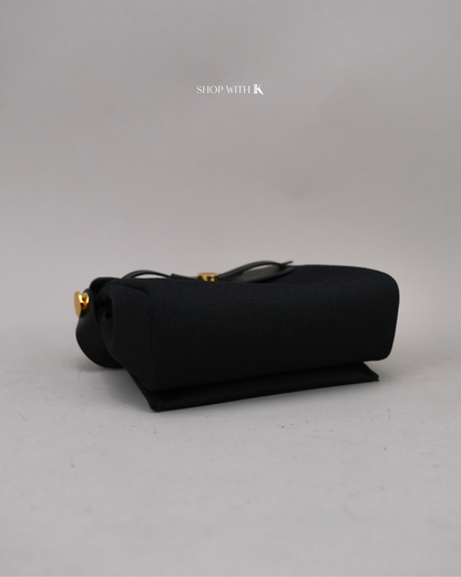 Hermes Mini Herbag Zip 20 Noir