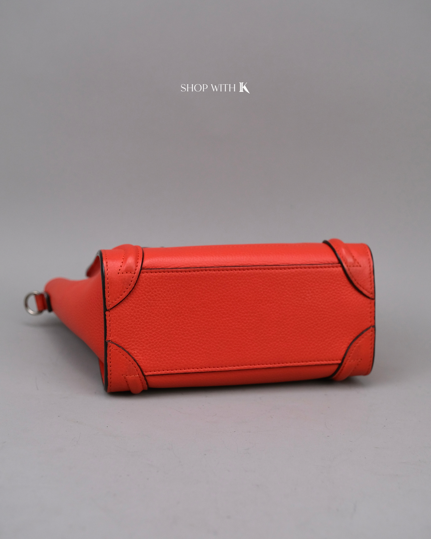 Celine Nano Luggage Red