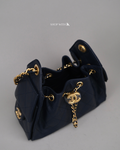 Chanel 25 Mini Midnight Blue