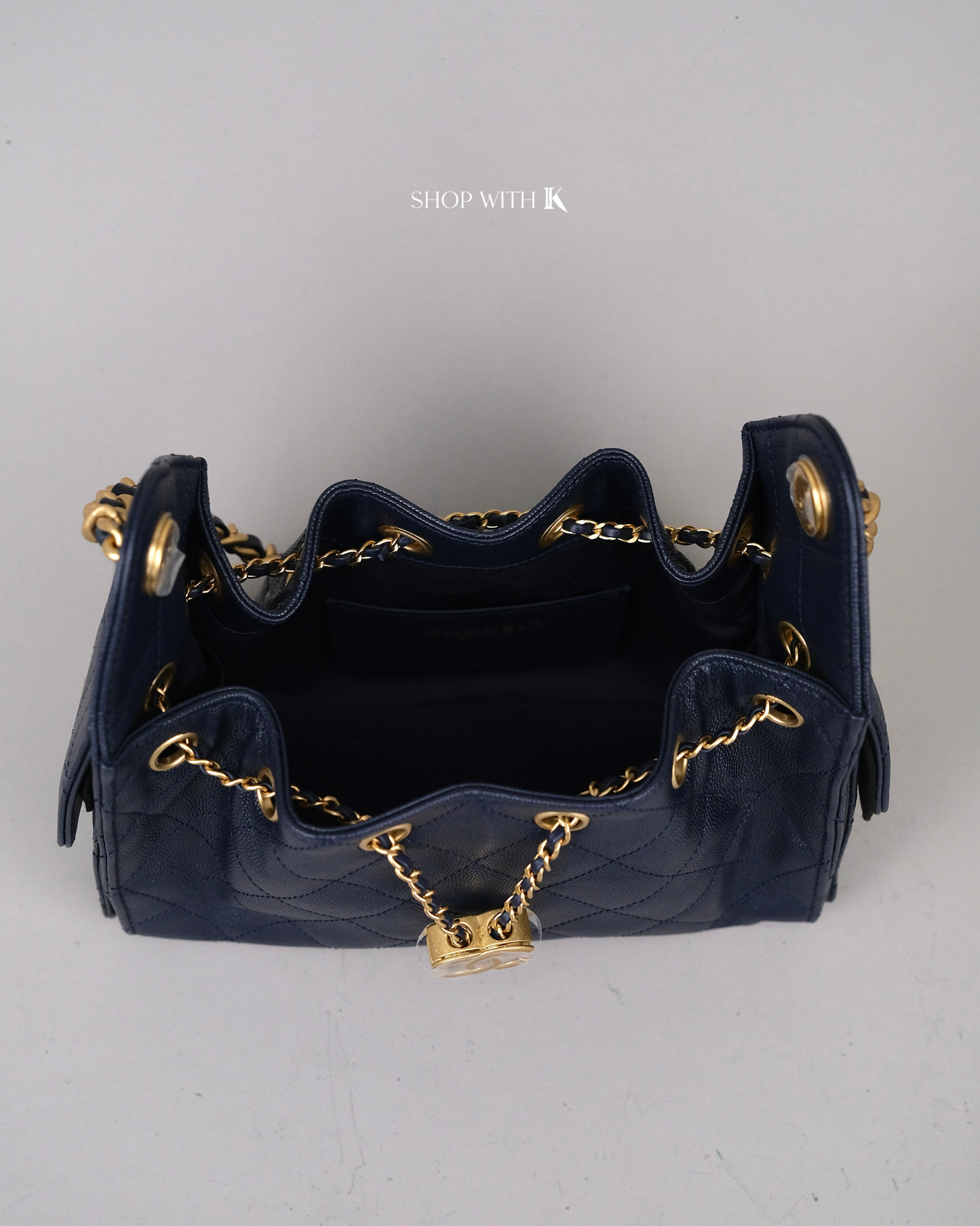 Chanel 25 Mini Midnight Blue
