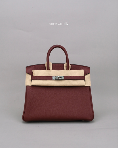 Hermes Birkin 25 Rouge H PHW