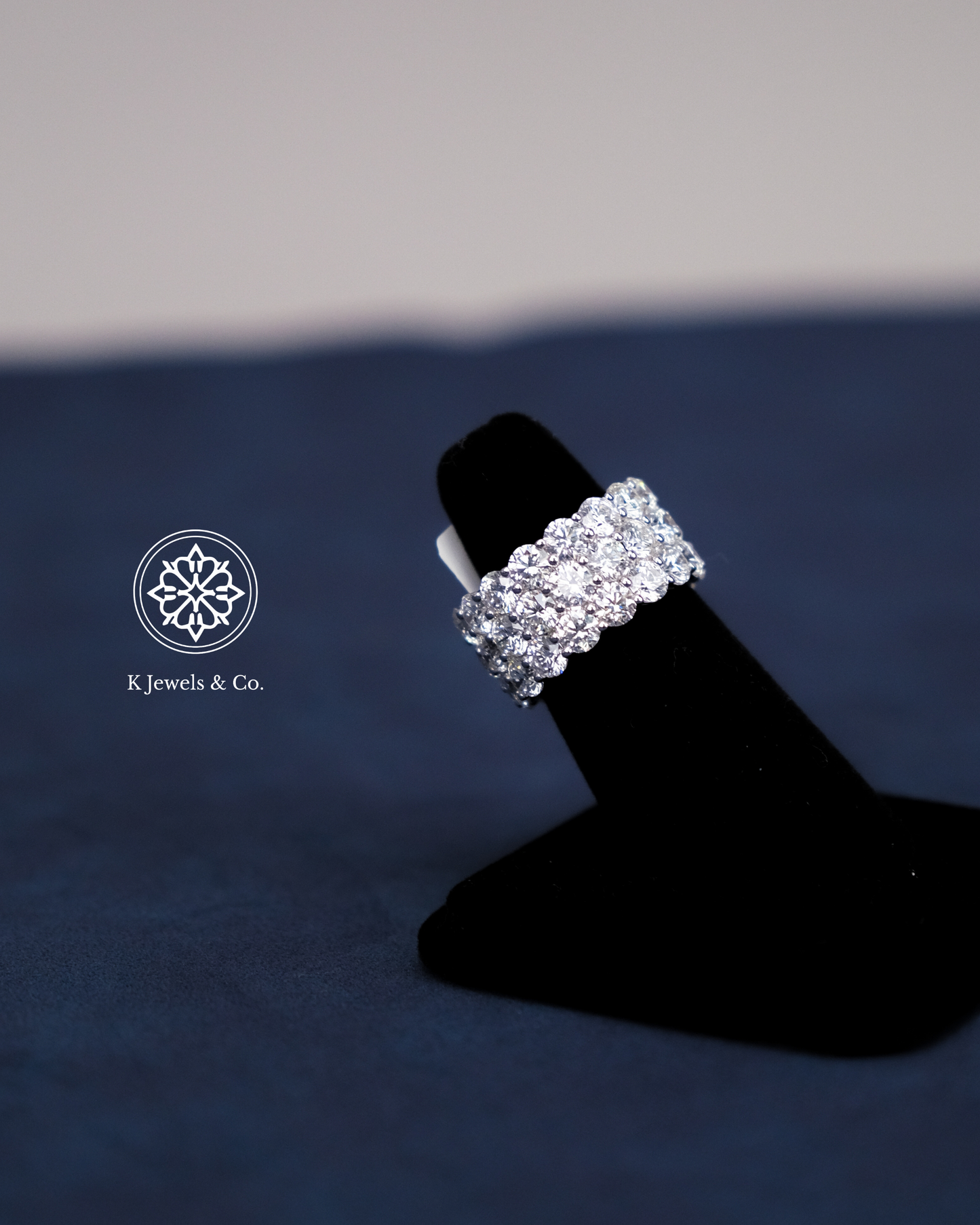 Three Layer Cocktail Ring