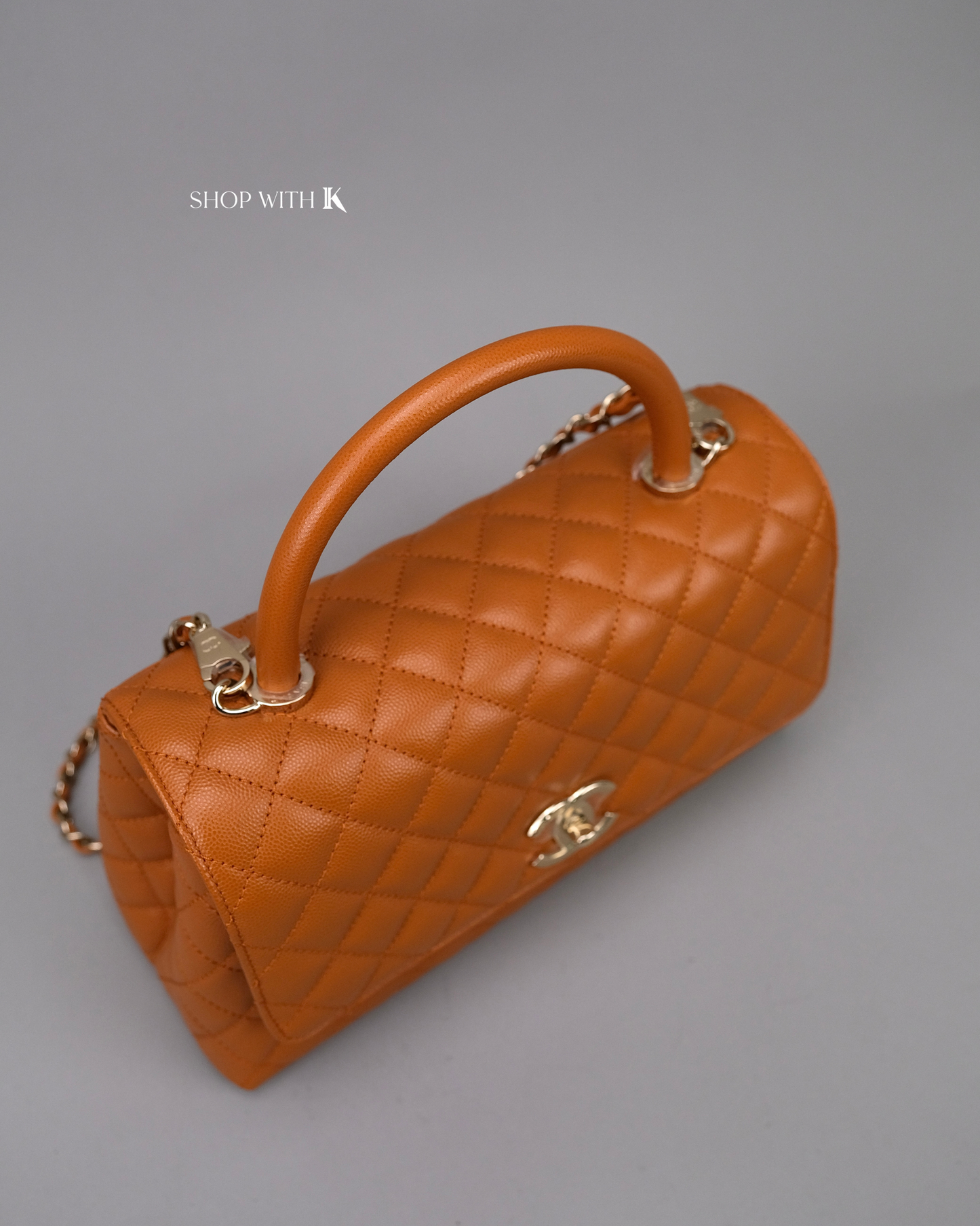 Chanel Coco Handle Medium Caramel