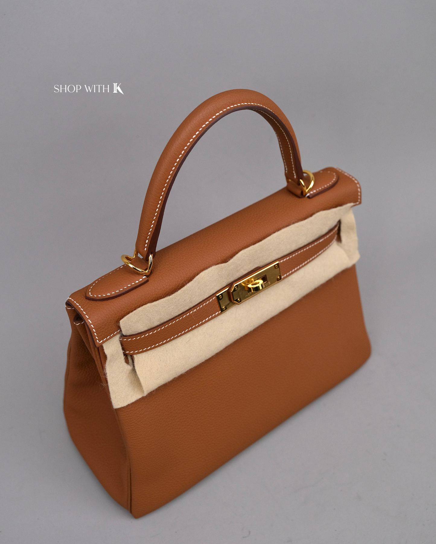 Hermes Kelly 28 Gold GHW