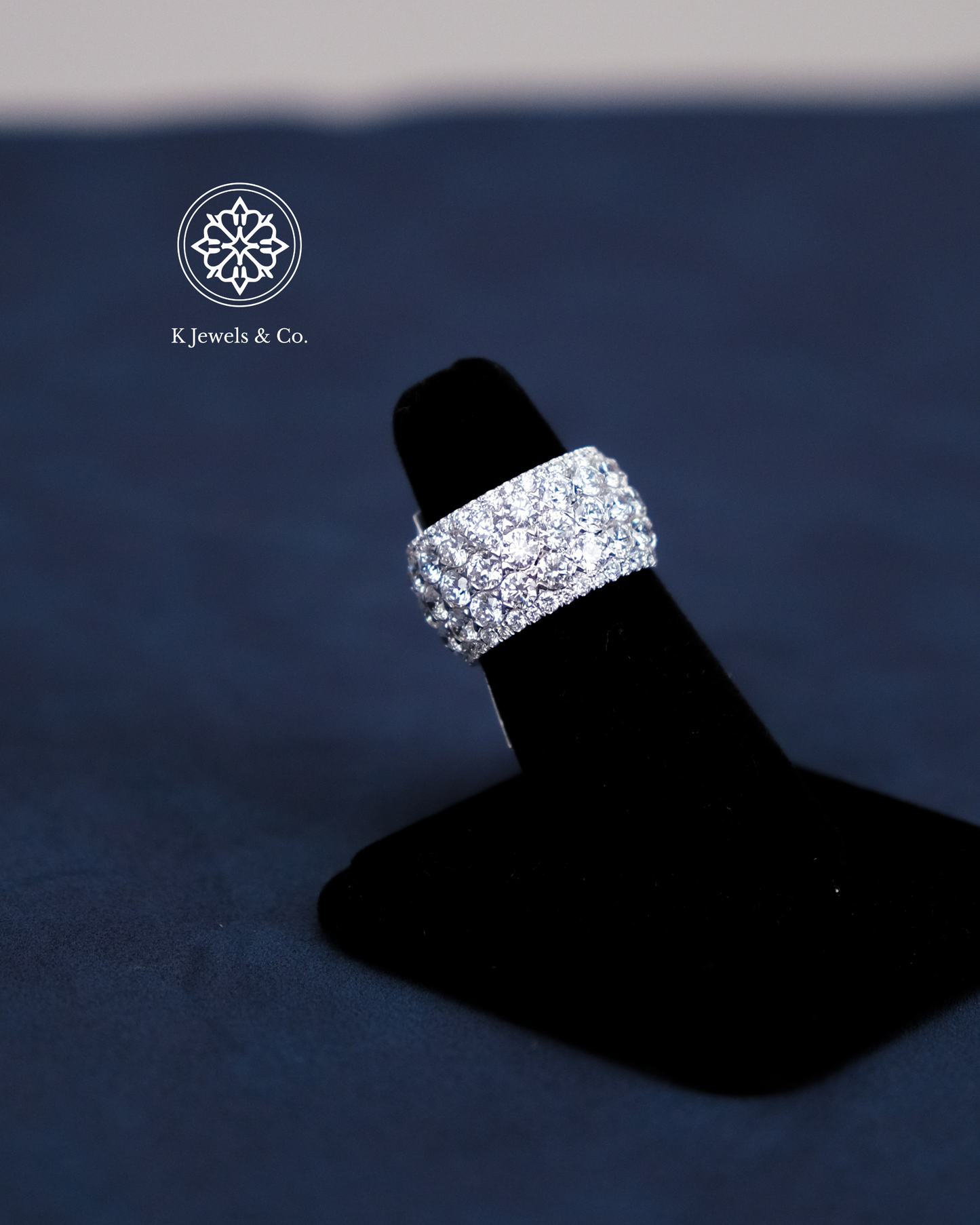 Three Layer Cocktail Ring