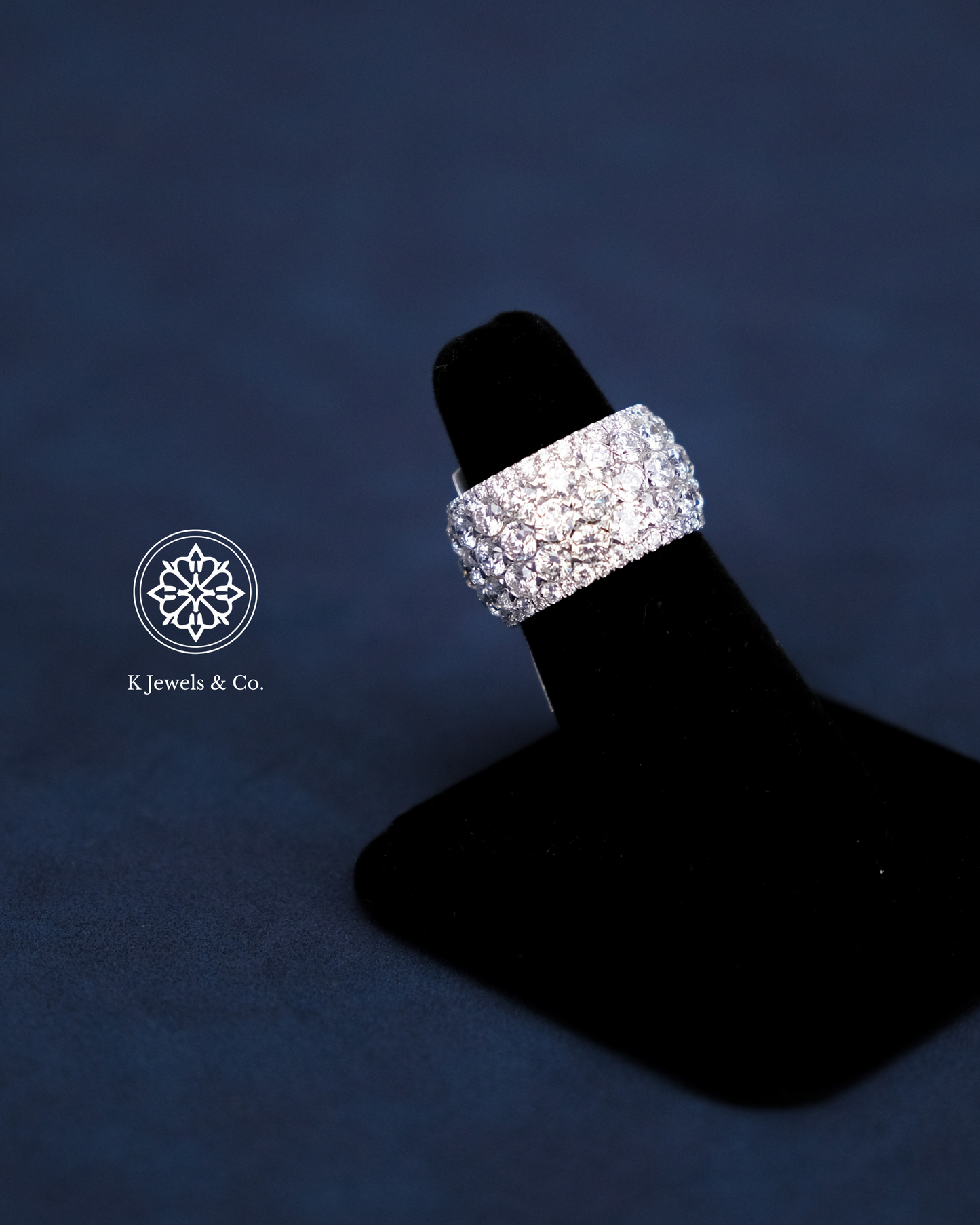Three Layer Cocktail Ring