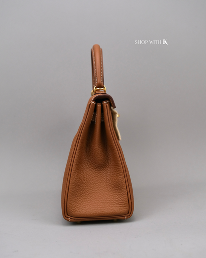 Hermes Kelly 25 Gold GHW