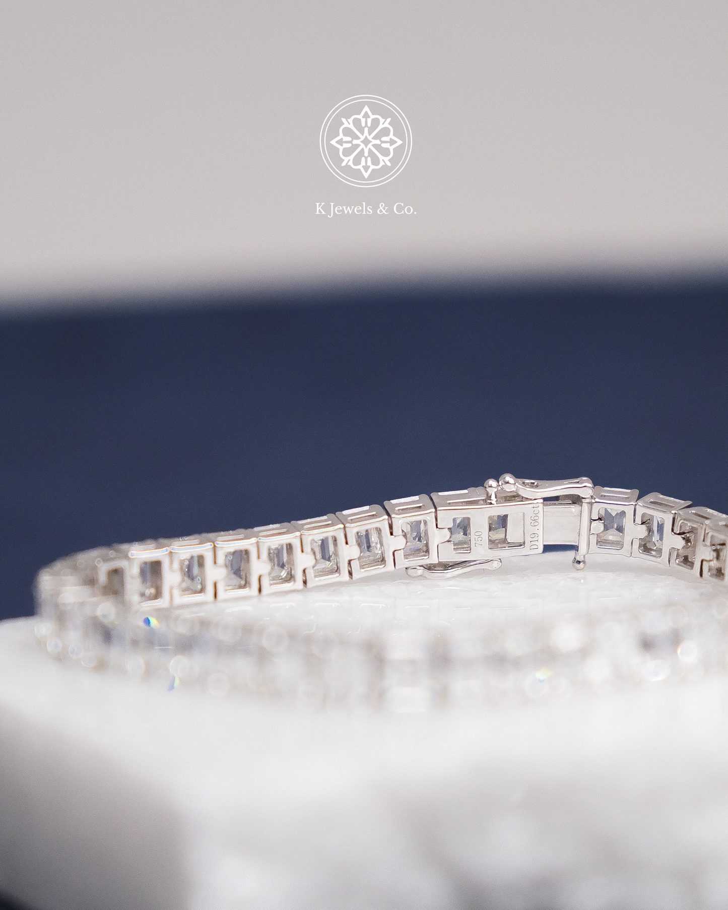 Emerald Diamond Tennis Bracelet