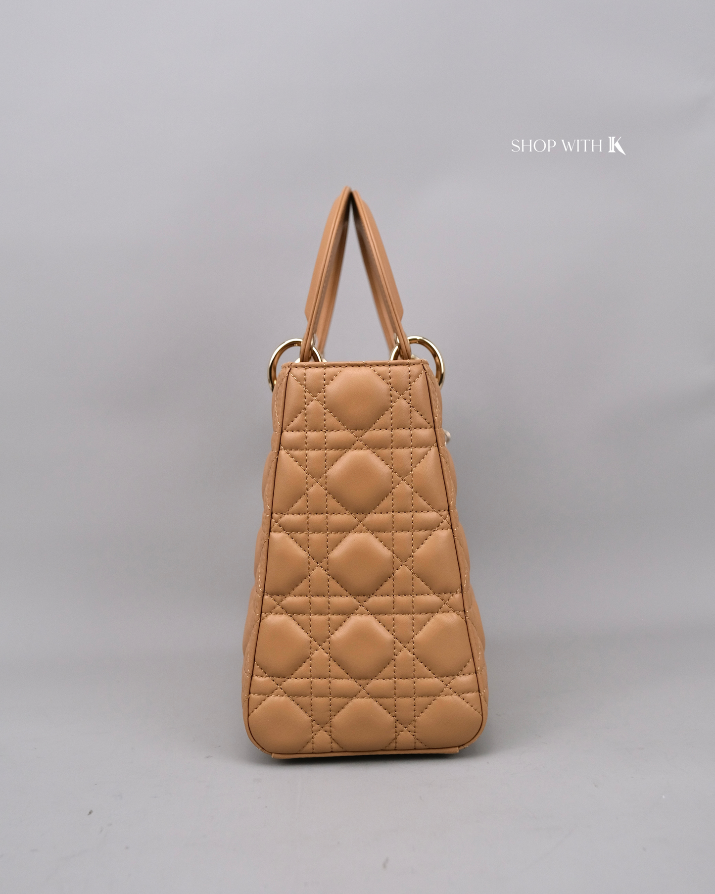 Dior Lady Medium Tan