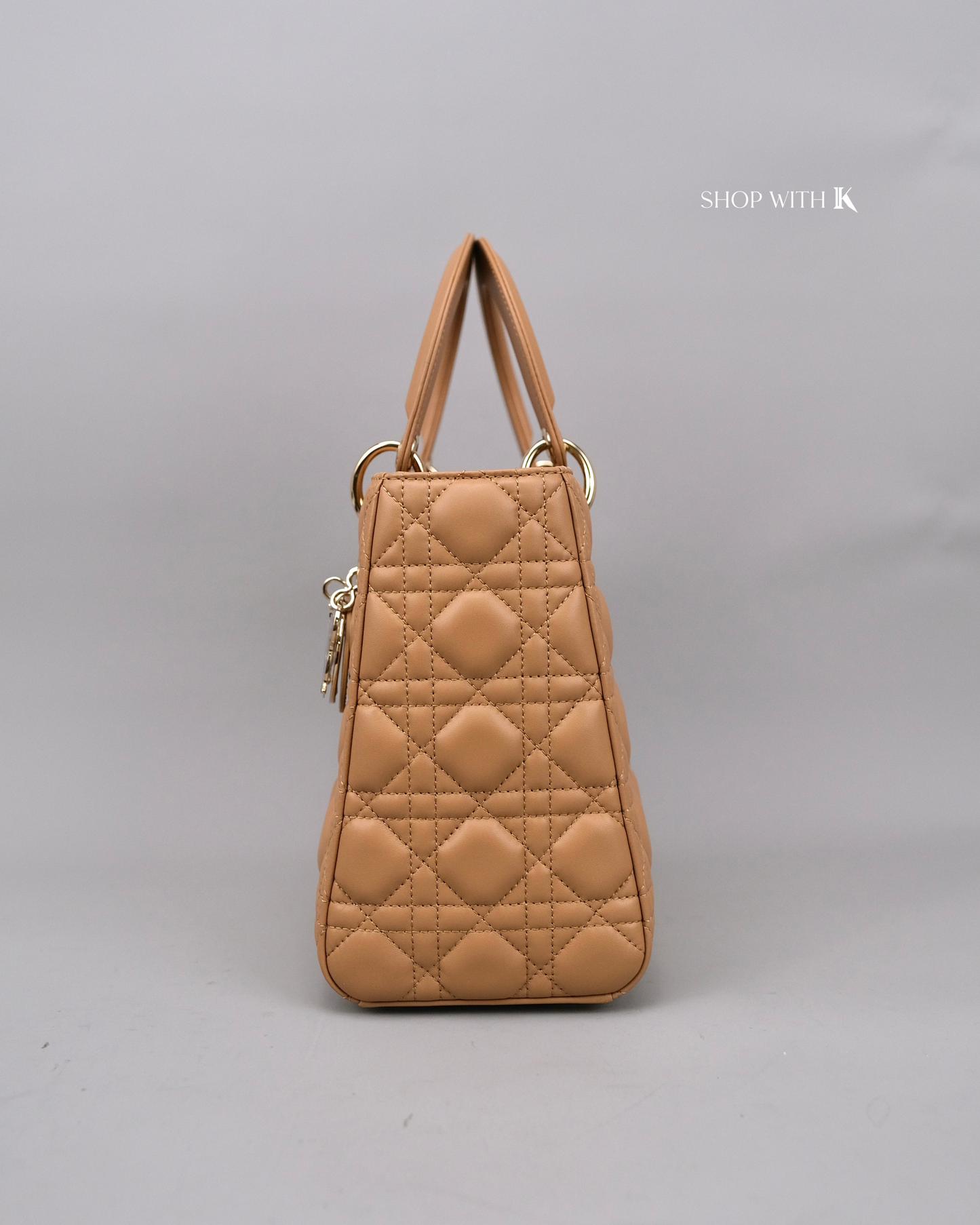 Dior Lady Medium Tan