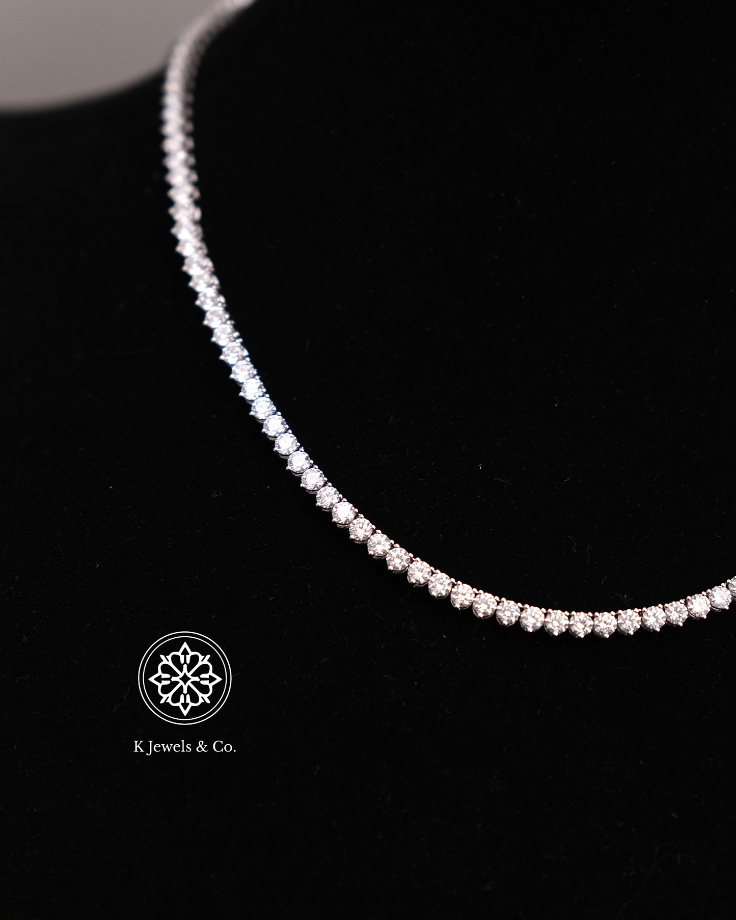 Diamond Tennis Necklace 14pts