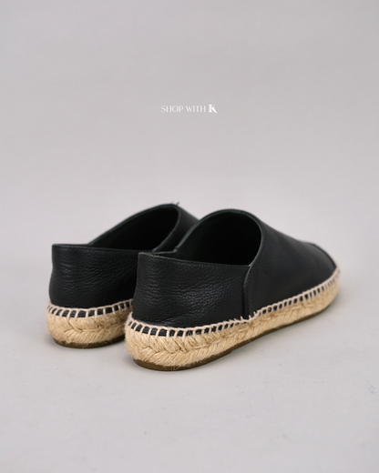 Chanel Espadrille Black