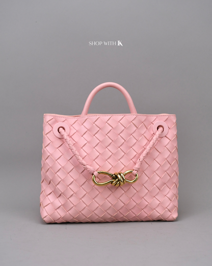 Bottega Veneta Small Andiamo Ribbon
