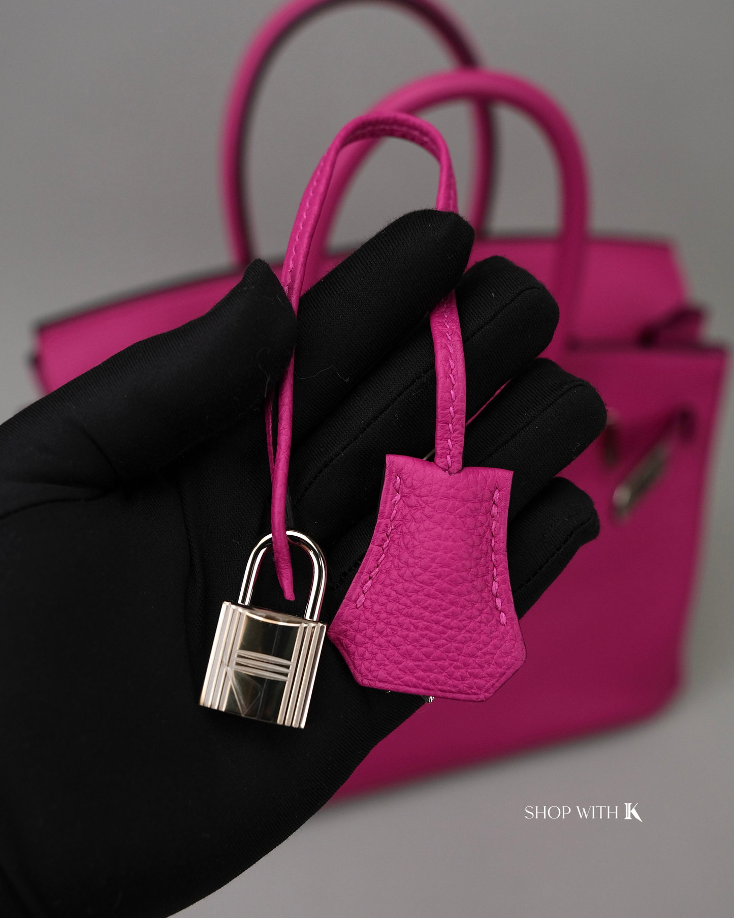 Hermes Birkin 30 Rose Pourpre PHW