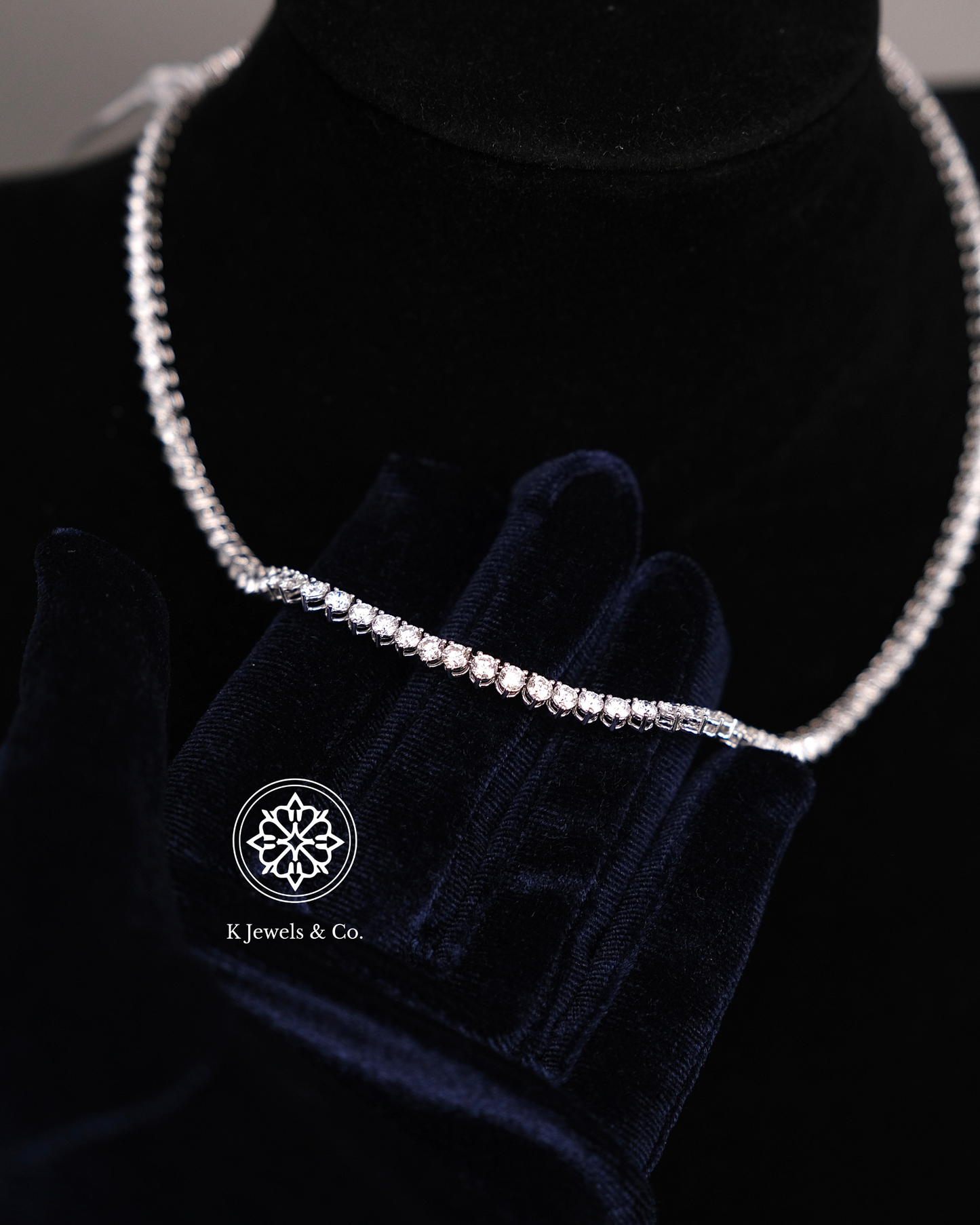 Diamond Tennis Necklace 14pts