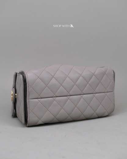 Chanel 25 Small Light Gray