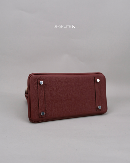 Hermes Birkin 25 Rouge H PHW