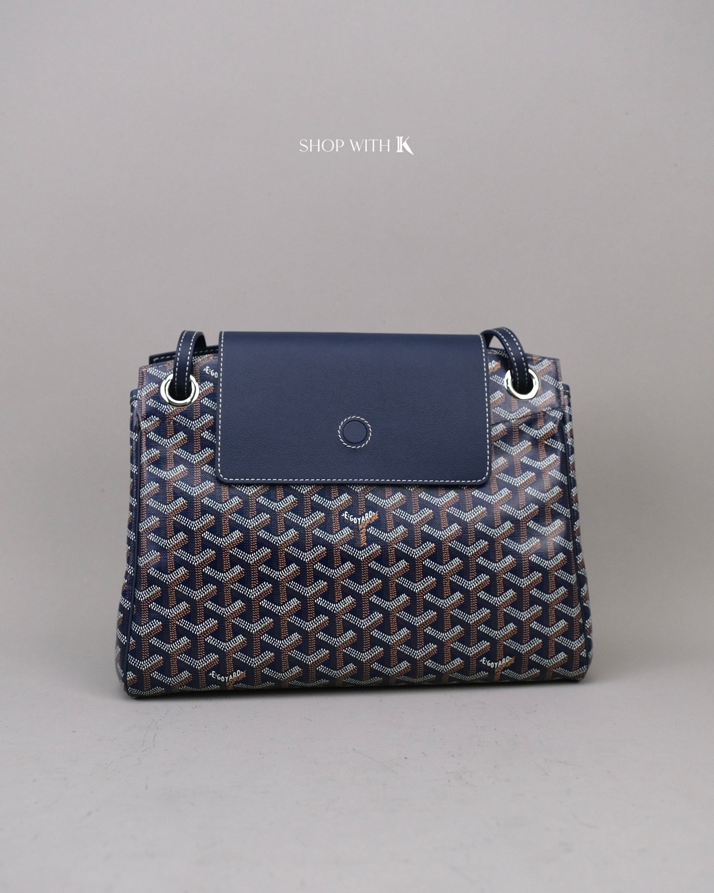 Goyard Rouette Navy Blue