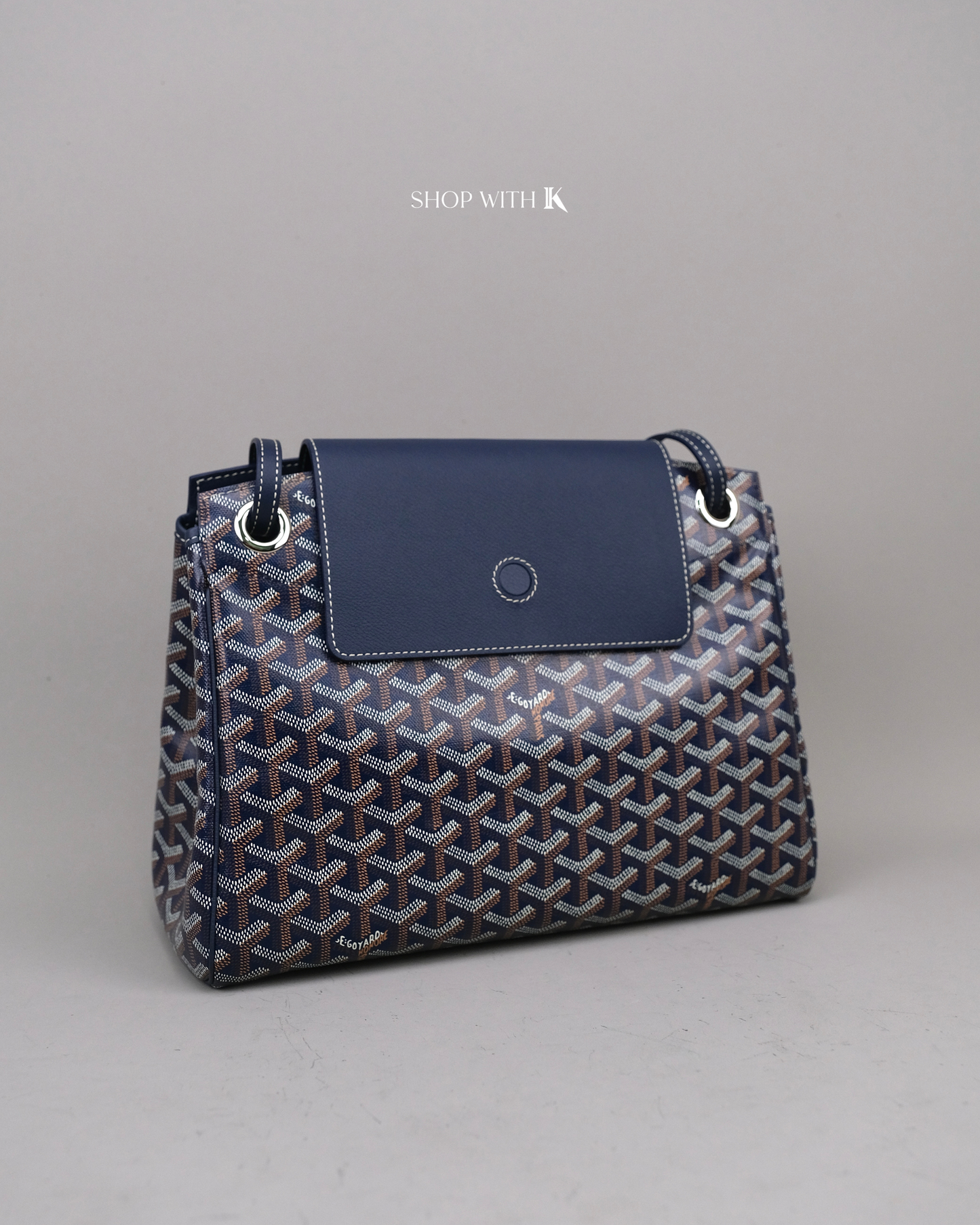 Goyard Rouette Navy Blue