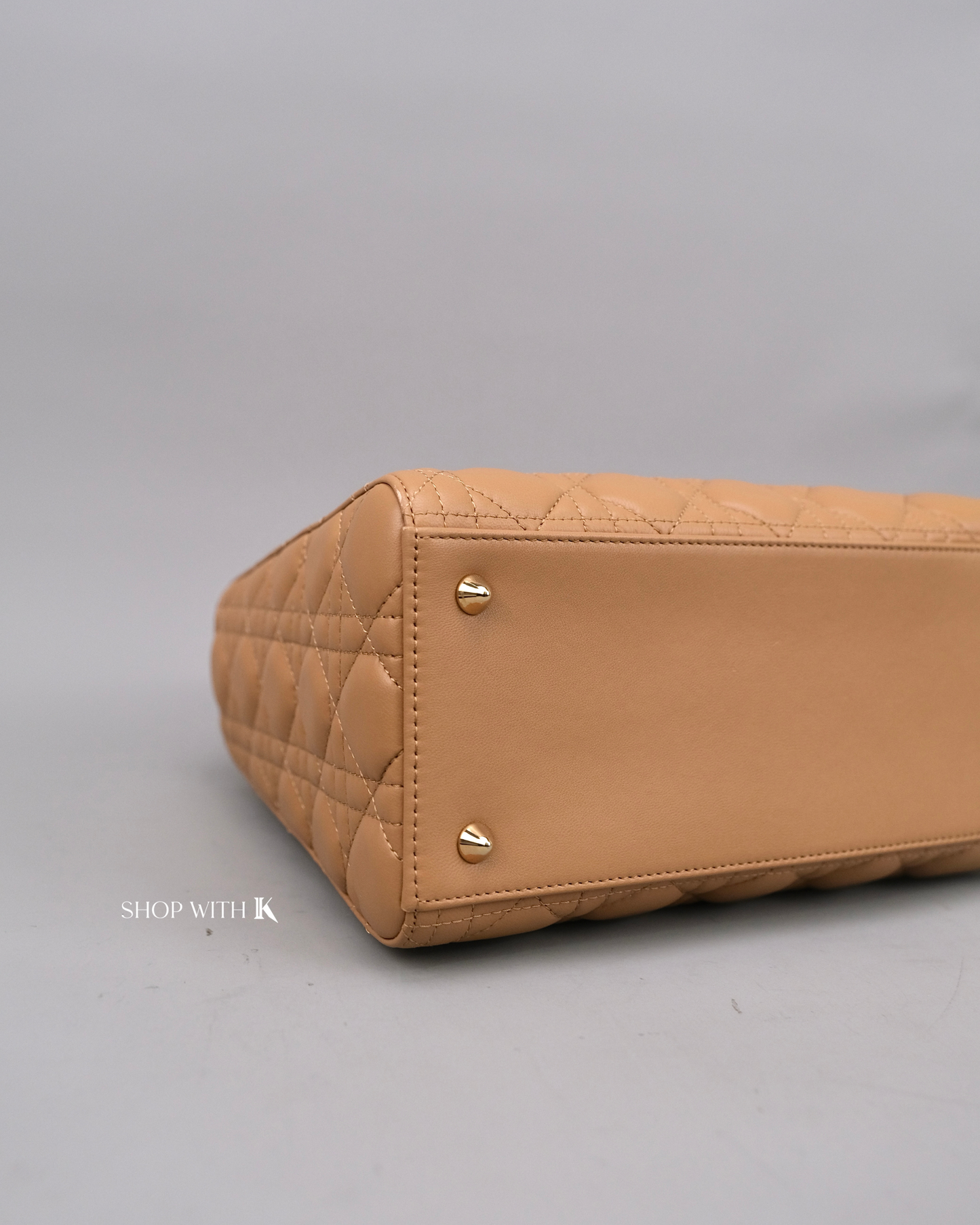 Dior Lady Medium Tan