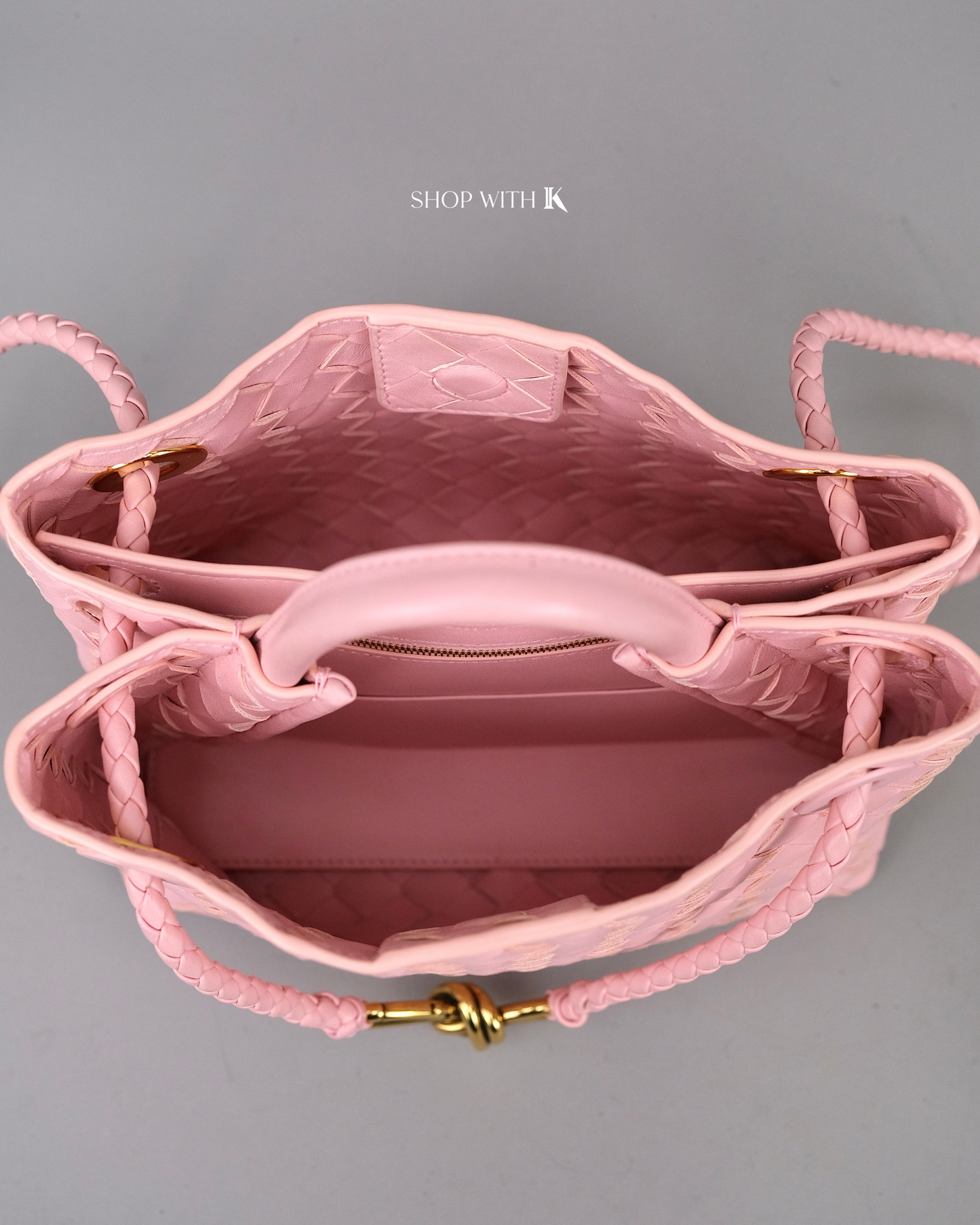 Bottega Veneta Small Andiamo Ribbon