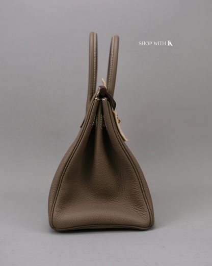 Hermes Birkin 30 Etoupe GHW