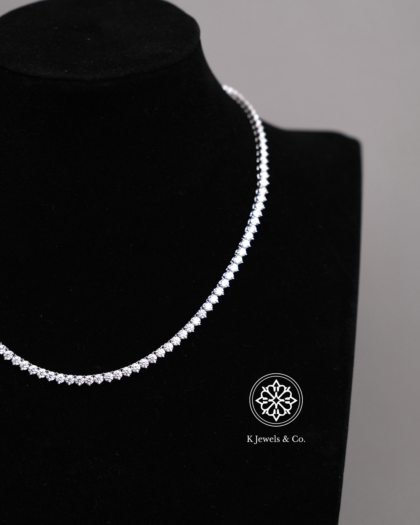 Diamond Tennis Necklace 16pts