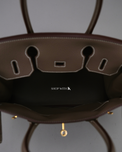 Hermes Birkin 30 Etoupe GHW