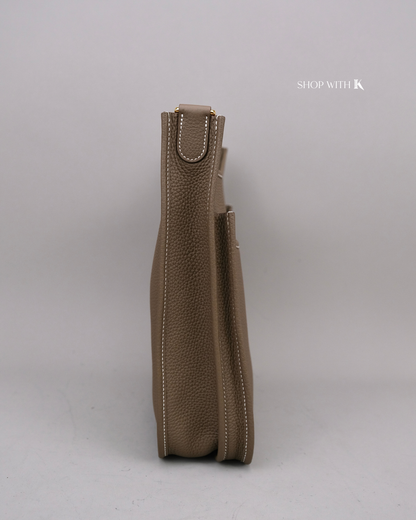 Hermes Evelyne 29 Etoupe GHW