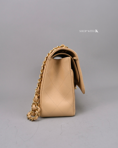 Chanel Classic Jumbo Flap Beige GHW
