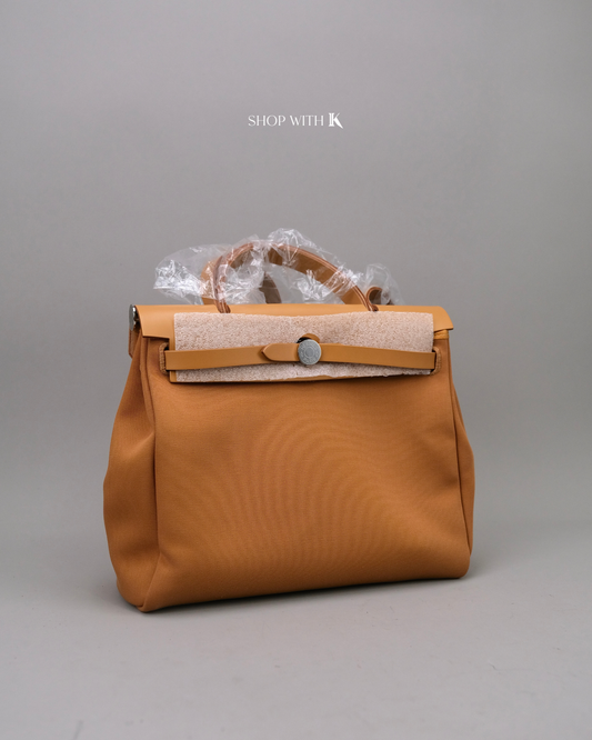Hermes Herbag 31 Dune PHW