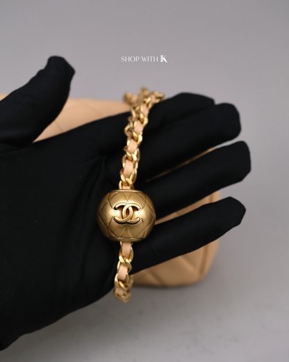 Chanel Mini Rectangle Pearl Crush Beige